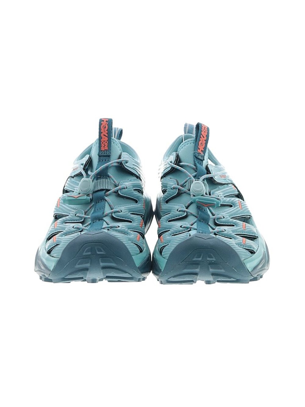 NWOB Hoka Hopara Hiking Sandals Women Sz 7 Cutout Waterproof 1106535 Coastal Blu - Picture 3 of 6